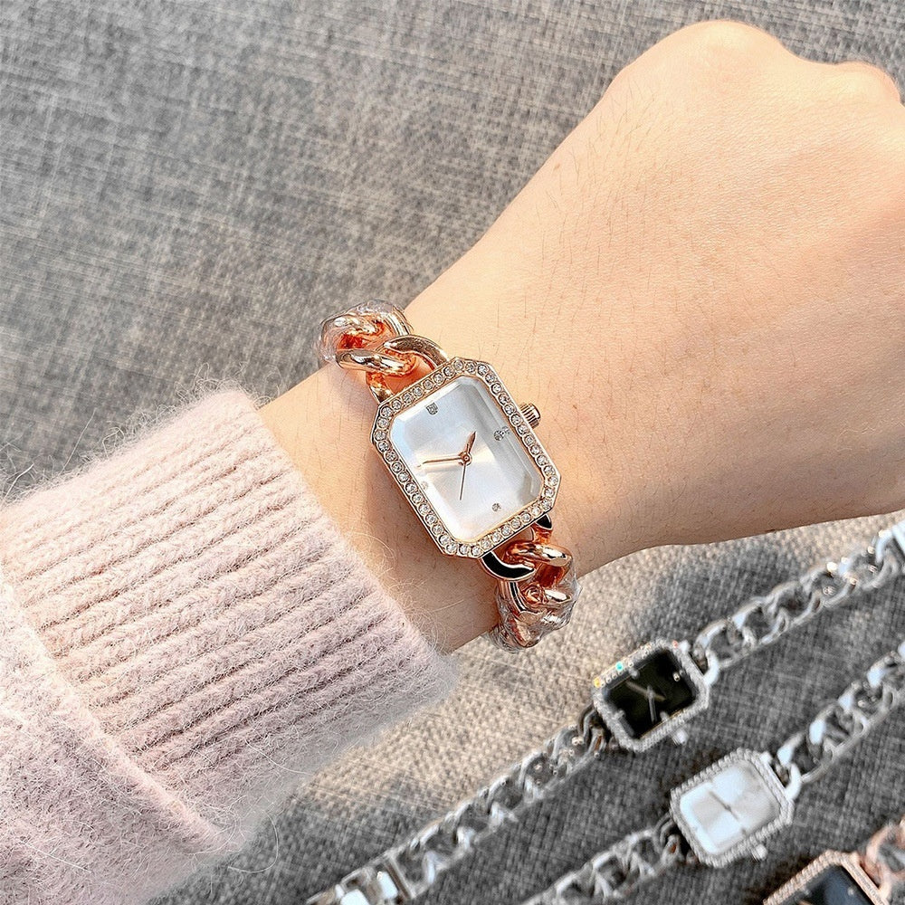 Luxury Classic Style Rectangular Women's Quartz Watch - Norellé