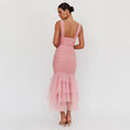 Patchwork Suspender Dress - Norellé