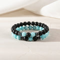 Volcanic Rock Bracelet Suit Men And Women Couple Style - Norellé