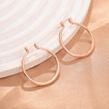 Eye-catching Accessories Fashion Simple Glossy Big Circle Earrings - Norellé