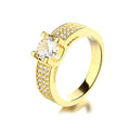 High-grade Plated 18K Four-claw Ring - Norellé
