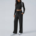 Yoga Sports Long Sleeve Inner Wear Trousers Suit Women - Norellé