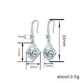 Earrings Fashion Shiny Zircon - Norellé