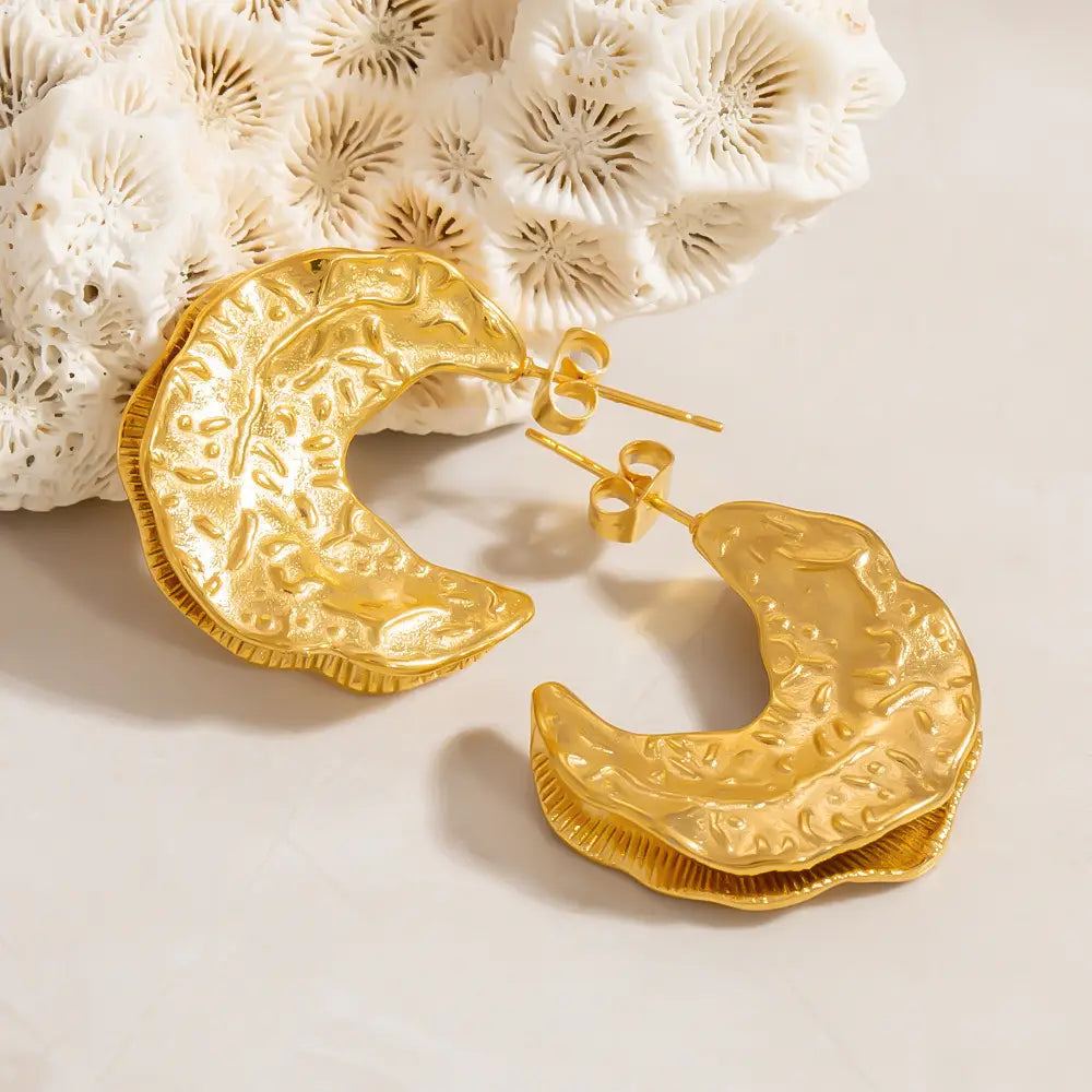 Stainless Steel High-grade Irregular Earrings