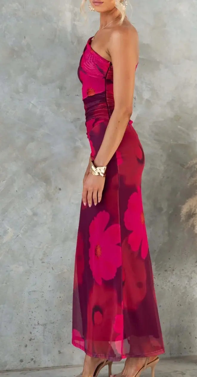 Plaid Waist Tight Backless Spaghetti Straps Dress Women