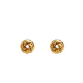 Fashion Geometry Pattern Stud Earrings Silver Needle Retro Hoop Earrings - Norellé