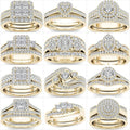 Couple Ring Gold-plated Inlaid - Norellé