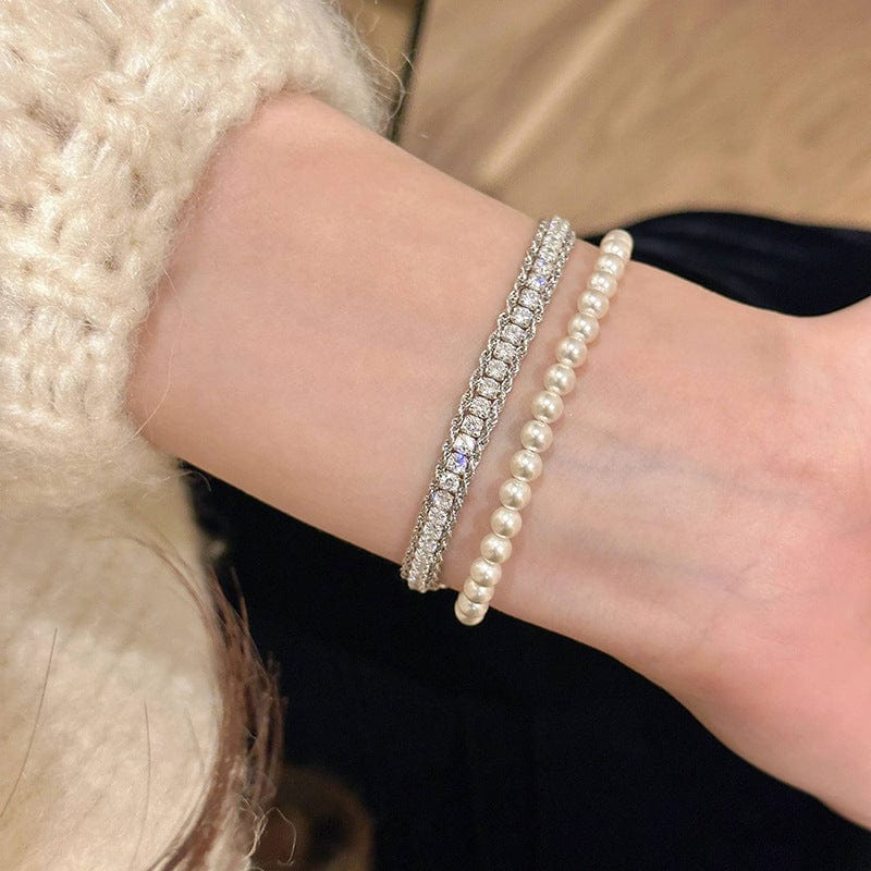 Twist Full Diamond Bracelet Fashion Special-interest - Norellé