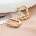 High-grade Round Ring Earrings Women - Norellé