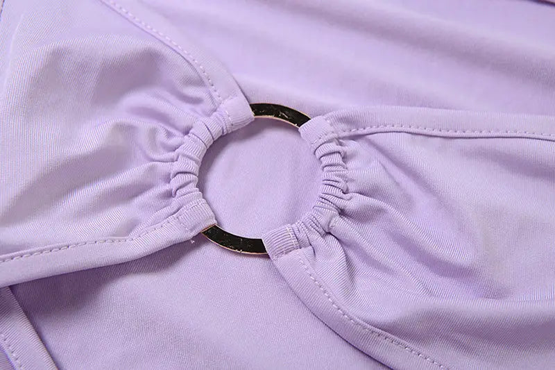 Elegant Pure Desire Diagonal Collar High Skinny Sheath Dress