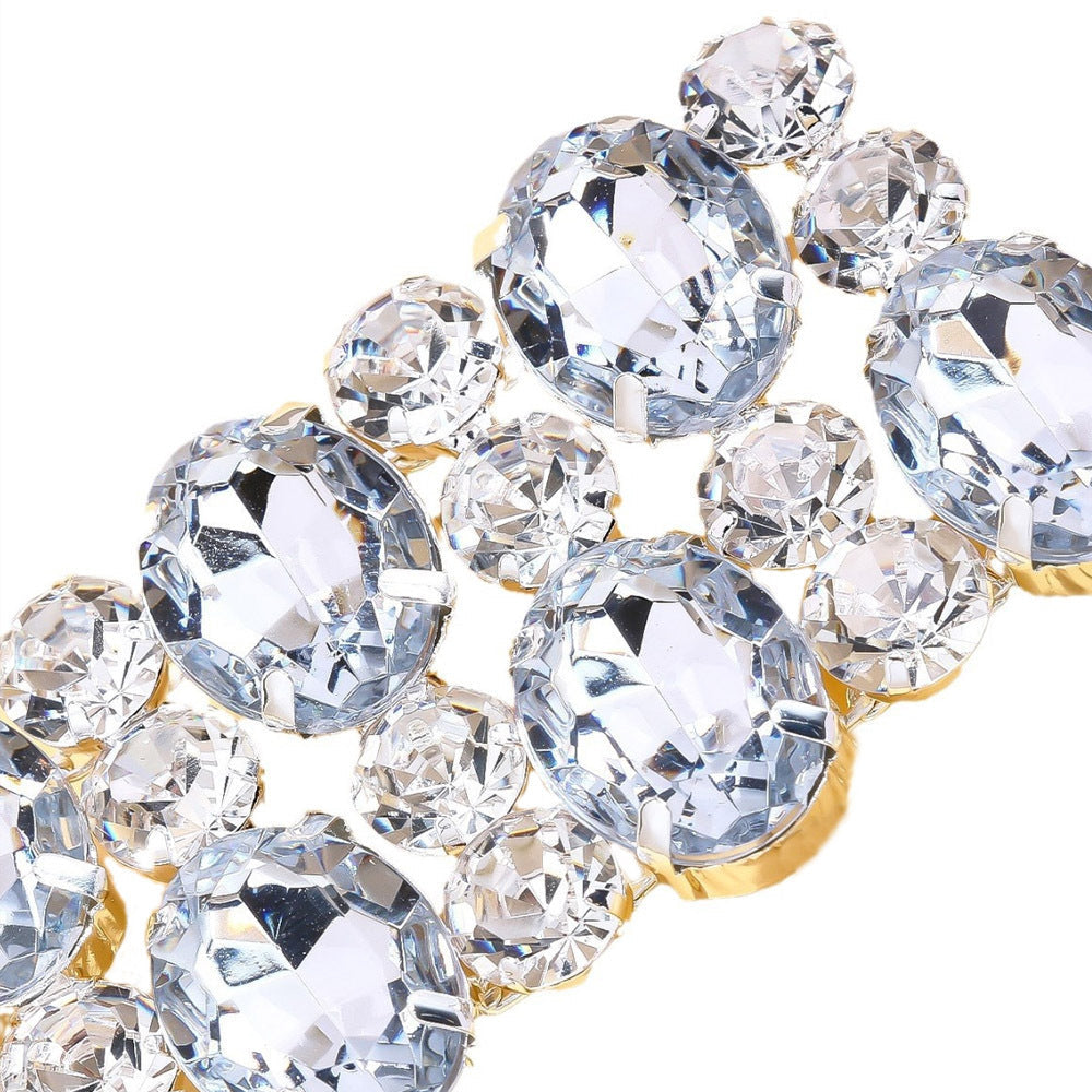 Hollow Jeweled All-match Rhinestone Necklace - Norellé