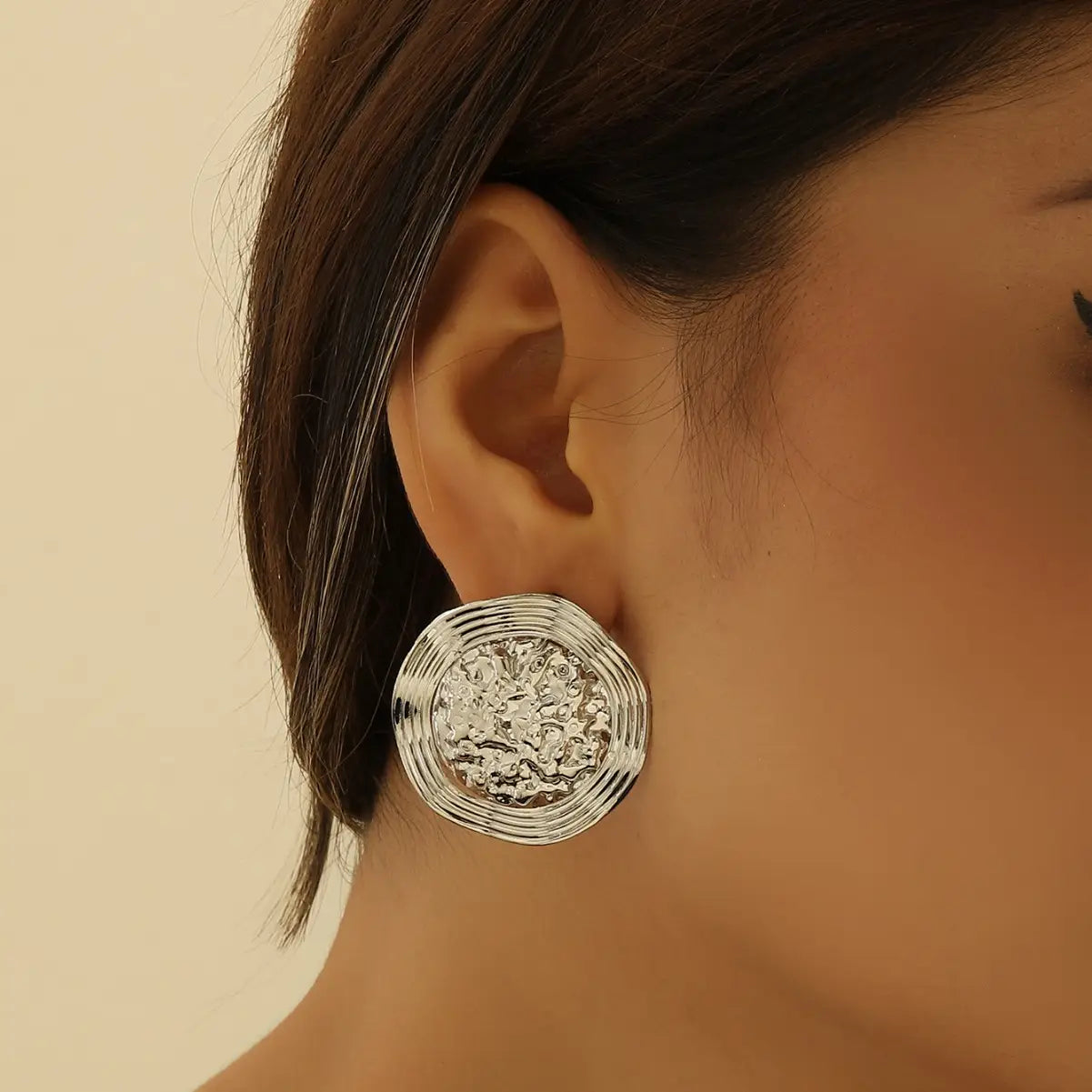 Golden Retro Easy Matching Eardrops Earrings