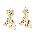 Fashion Exaggerated Irregular Earrings Simple Geometric Female Vintage Earrings - Norellé