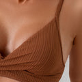 Rib Fabric Fashion Two-piece Suit Bikini - Norellé