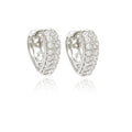 Stainless Steel Gold Plated Multi-drilling Zircon Earrings - Norellé