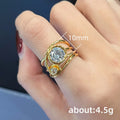 Irregular Lines Multilayer Ring Women - Norellé