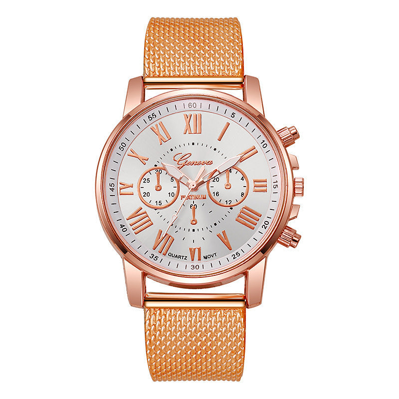 Women's Watch Fashion Simple Roman Scale - Norellé