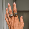 Zircon Titanium Steel Ring Does Not Fade - Norellé
