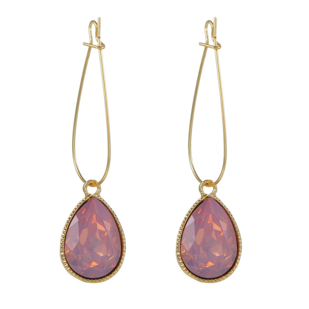 Spring And Summer Cool Water Drop Earrings - Norellé