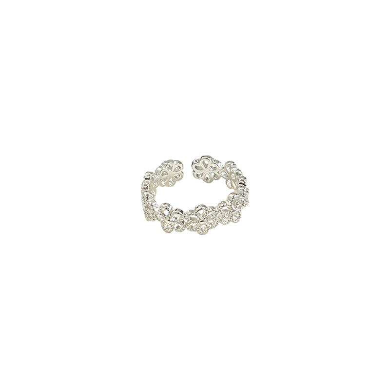 Niche Gentle Hollow Flower Ring - Norellé