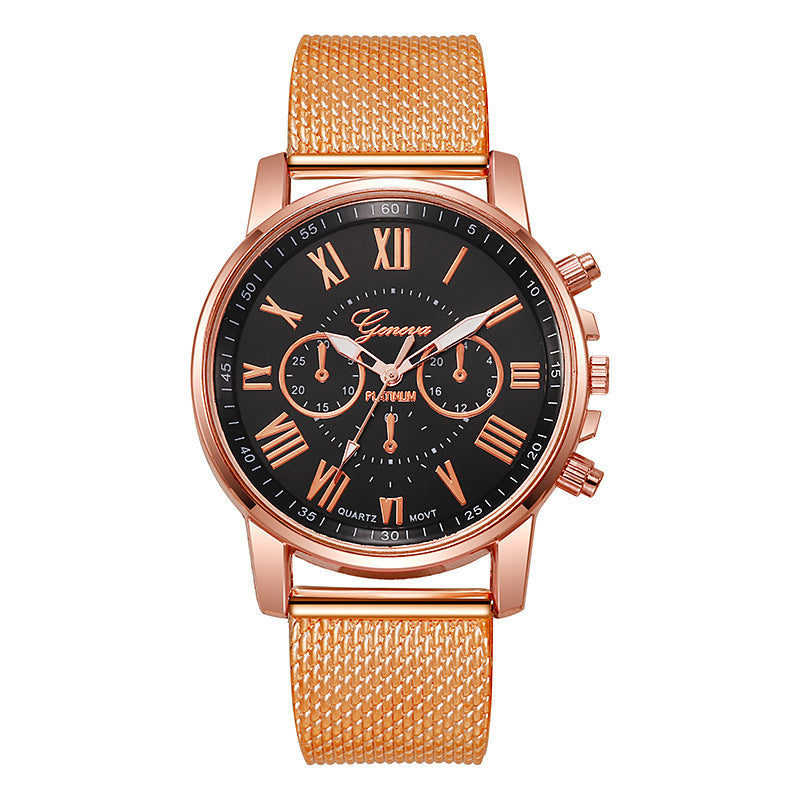 Women's Watch Fashion Simple Roman Scale - Norellé