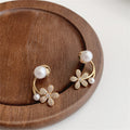 Silver Needle Fashion High-grade Diamond Enamel Earrings - Norellé