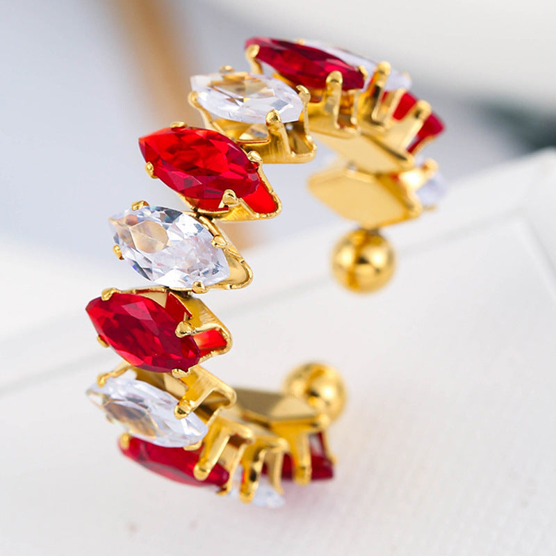 Color Zircon Ins Fashion Ring For Women - Norellé