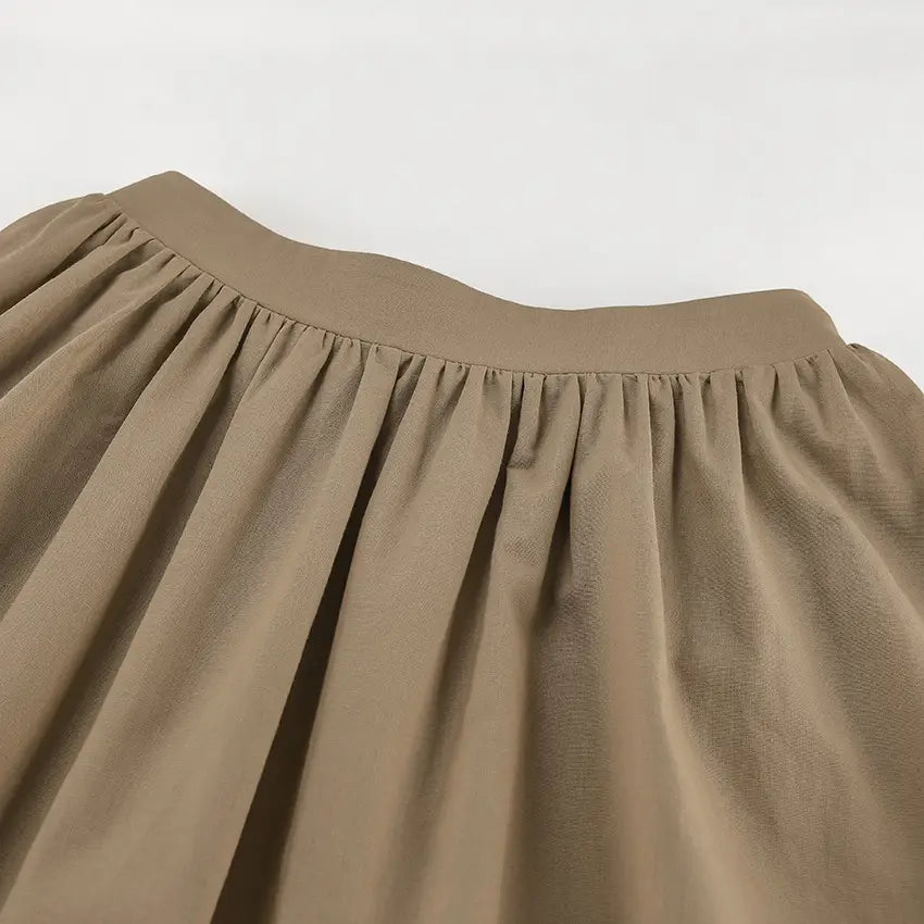 Fashion Sleeveless Vest Top Short Skirt Two-piece Set