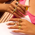 Stainless Steel Pendant Ring Titanium Steel No Fading - Norellé