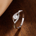 Snow Snowflake Micro Setting Ring - Norellé