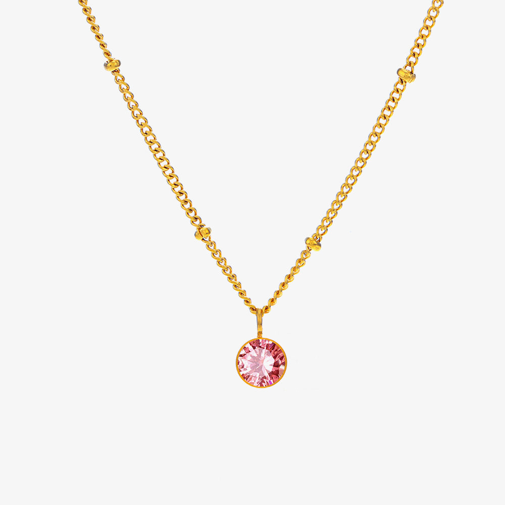 December Titanium Steel Necklace - Norellé