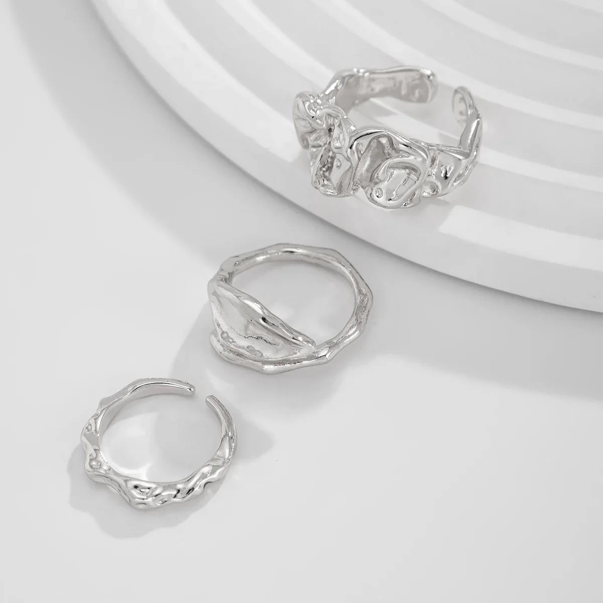 6Pcs/Set Vintage Sun Starfish Open Rings - 02