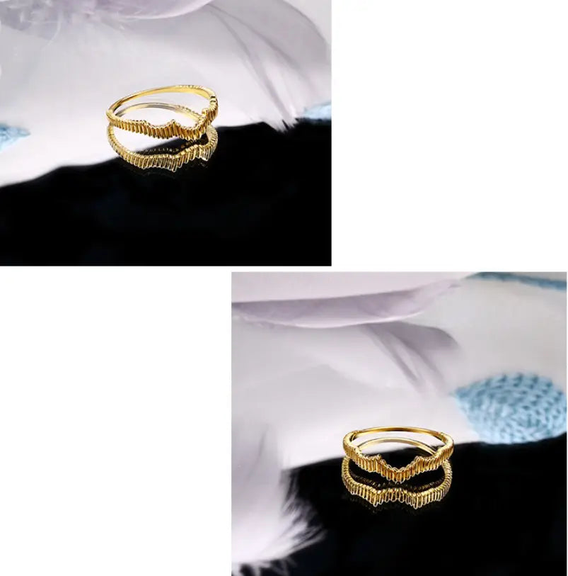 Versatility Personality Irregular Plain Ring