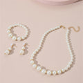 Children's Clavicle Necklace Earring Bracelet Suit - Norellé