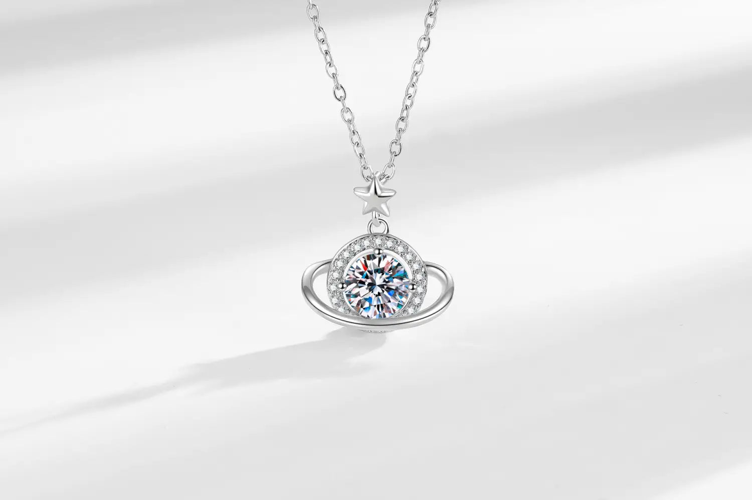 Planet Surround Necklace For Women XINGX Special-interest Design