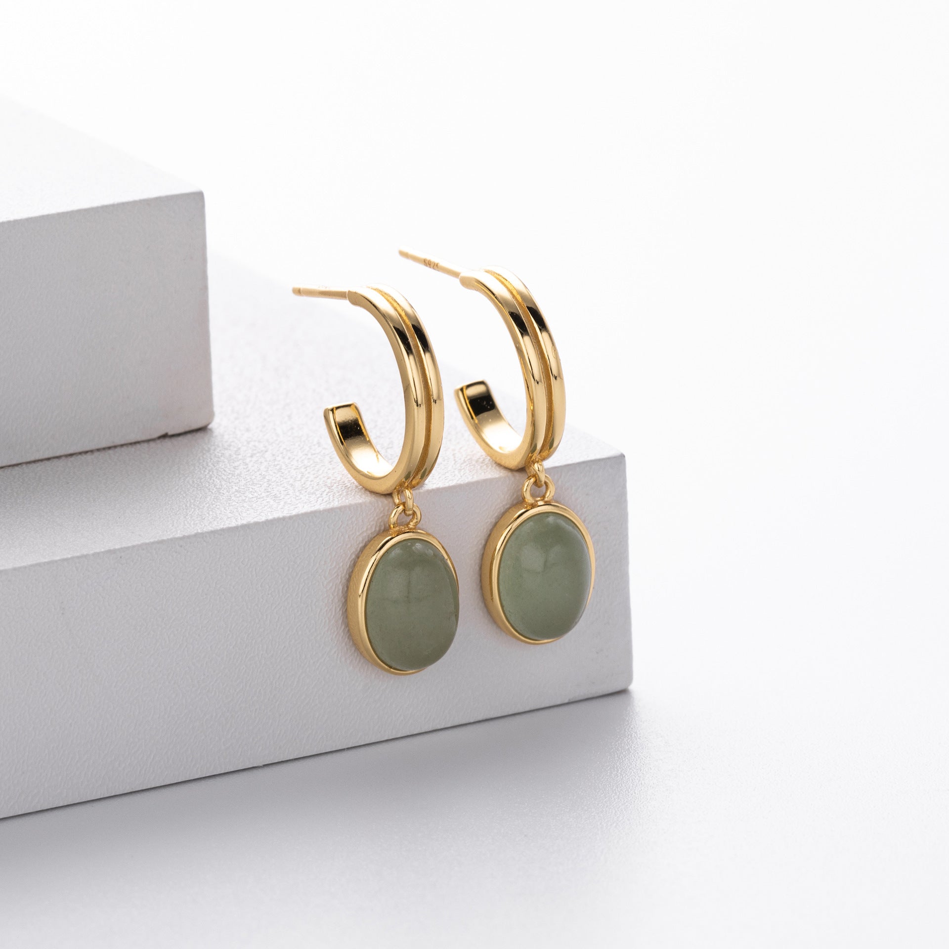 S925 Silver Fashion Artistic Vintage Court Style Earrings - Norellé