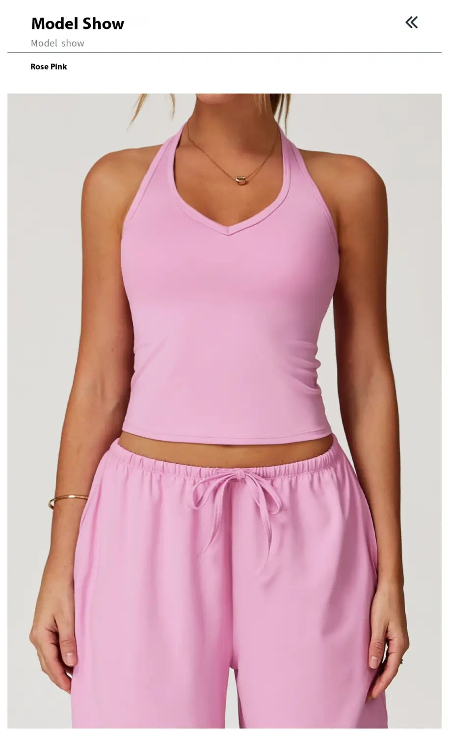 Brushed Yoga Vest V-shaped Tight Beauty Back Exercise