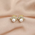 Silver Needle Luxury French Pearl Earrings - Norellé