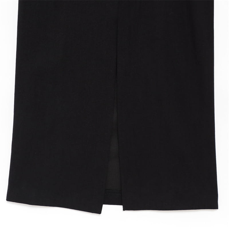 Hollow Decoration Mini Dress