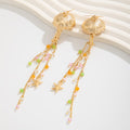 Holiday Beach Starfish Jellyfish Metal Alloy Earrings - Norellé