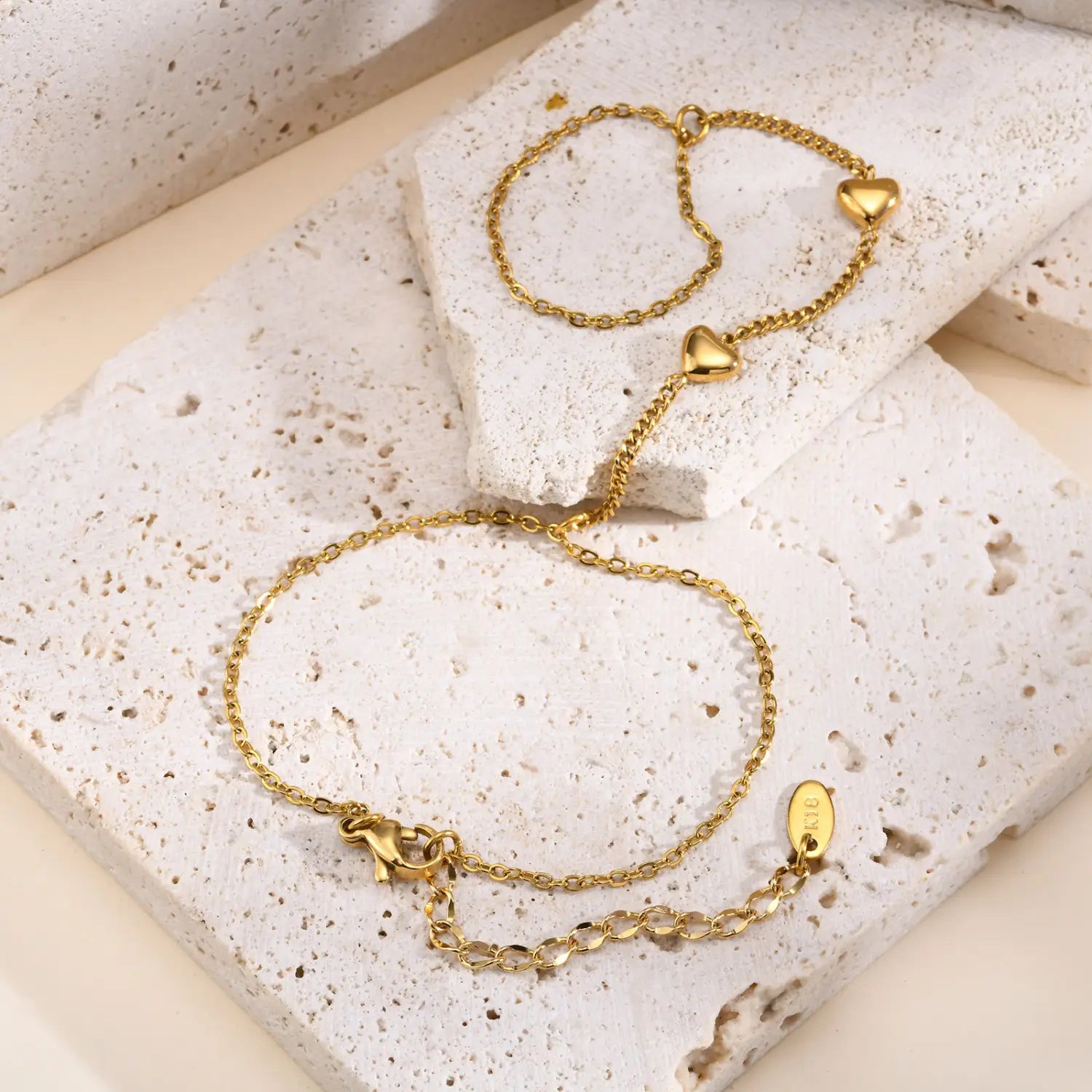 Stainless Steel Hand Support Chain Snake Double Layer Twin