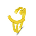 Diamond Oil-spot Glaze Flowers Ring - Norellé