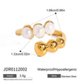 Pearl Ring Titanium Steel No Fading - Norellé