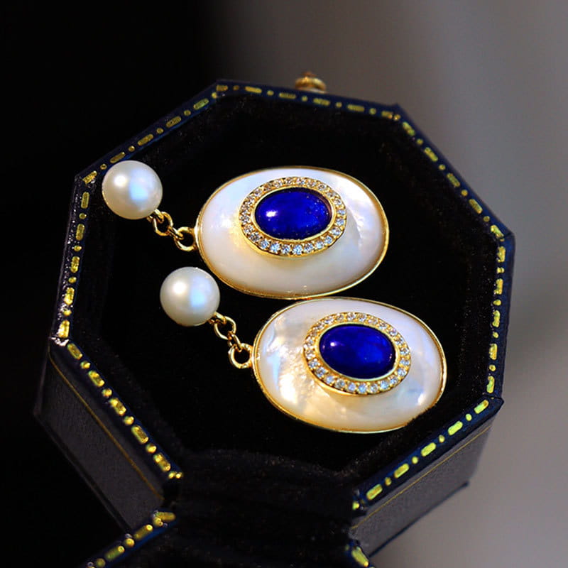 Green Egg Noodles Fritillary Stud Earrings Ornament Women