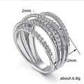 Hip Hop Wind Line Winding Ring - Norellé