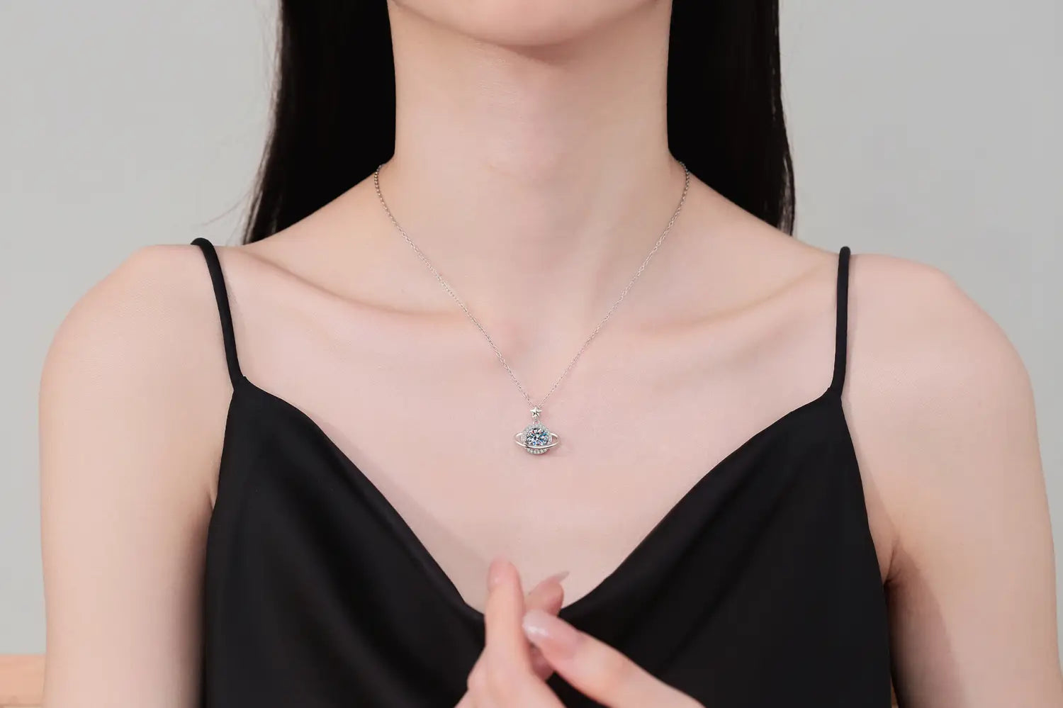 Planet Surround Necklace For Women XINGX Special-interest Design