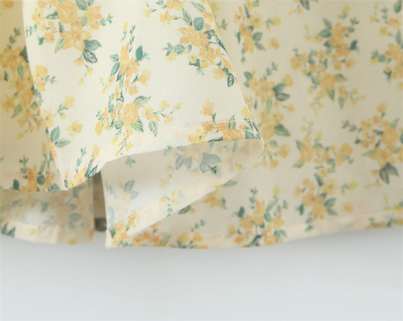 Pastoral Style Halter Backless Sexy Mini Dress Women