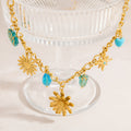Double-layer Twin Titanium Steel Pendant 18K Gold Color-preserving Clavicle Chain - Norellé