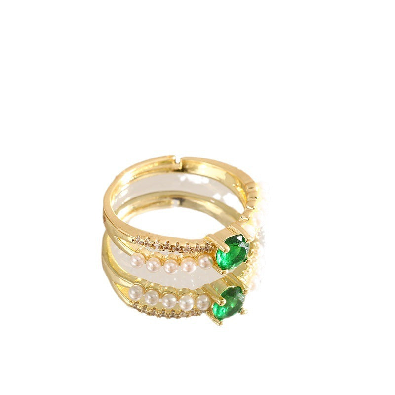 Cool Style Mild Luxury Retro Personality Ring - Norellé