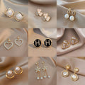 High-grade Pearl Vintage Tassel Earrings - Norellé